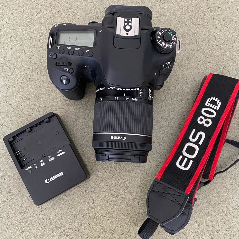 Canon 80D DSLR Camera